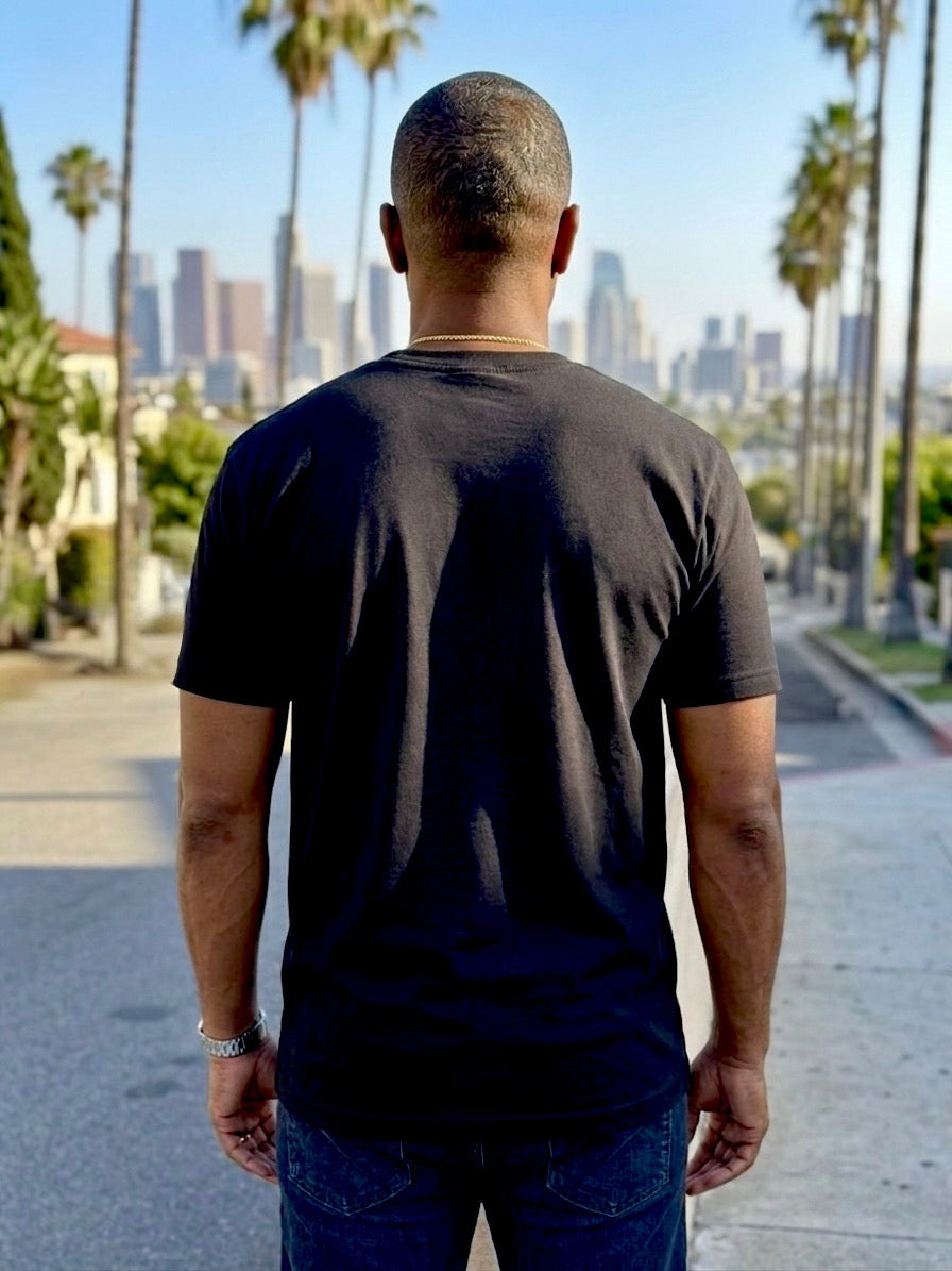 Black “Let’s Roll” Graphic Tee